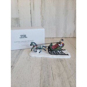 Dept 56 58203 Dashing Through The Snow Village accessory Xmas